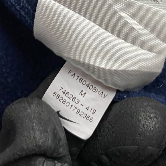 Nike On Field New England Patriots Pants Mens Medium Blue Sweat Track Gym Jogger - Picture 10 of 15